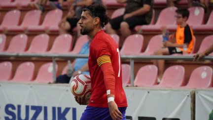 Edu Gallardo después de marcar el gol del empate