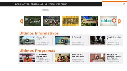 Aragón TV A la Carta