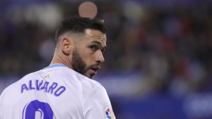 Álvaro Vázquez fue el gran protagonista del partido.