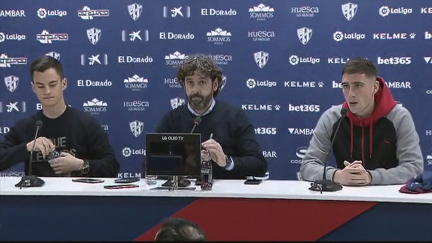 Juanpi Añor y Adrián Diéguez en su presentación.