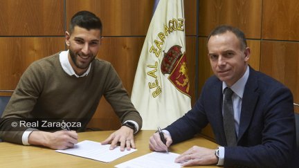 Firma de Ratón. Fuente: Real Zaragoza.
