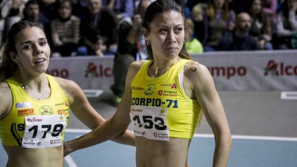Isabel Macías, en el reciente GP Ciudad de Zaragoza.