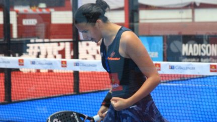 Delfina Brea es una de las promesas más firmes del pádel. (Foto: World Pádel Tour)