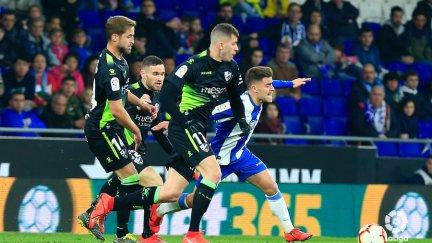 El Huesca consigue un punto en el RCDE Stadium.