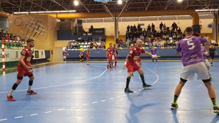 Momento del partido en Guadalajara.