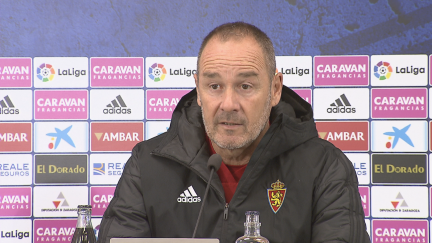 Víctor Fernández este viernes en rueda de prensa.