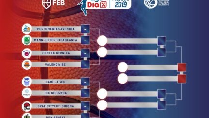 Cuadro de playoff de la Liga Dia.