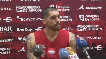 Nacho Martín en la rueda de prensa de este martes.