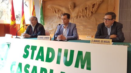 Presentación del torneo en el Stadium Casablanca.