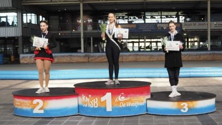 Susana Iturralde se subió al primer cajón del podio en Holanda.
