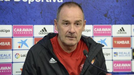 Víctor Fernández en rueda de prensa.