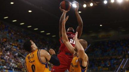 El Tecnyconta Zaragoza no ha logrado vencer al Herbalife Gran Canaria.