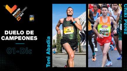 Toni Abadía debutará en la distancia del maratón en las calles de Valencia.