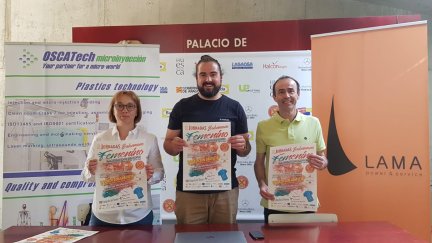 Fotografía del acto de presentación de las III Jornadas de Balonmano Femenino.