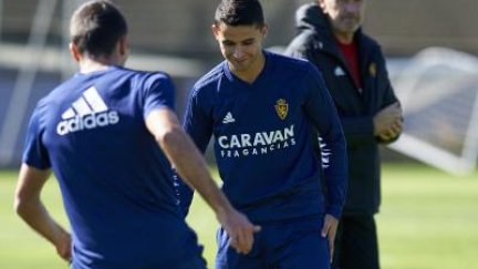 Jesús Álvarez ha entrenado con el primer equipo.