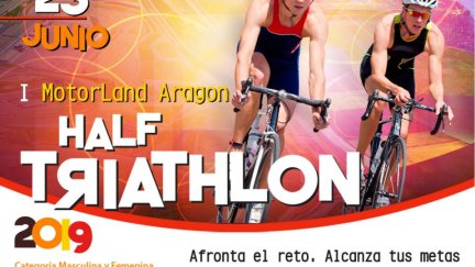 El Half Triathlon llega a MotorLand el 23 de junio.