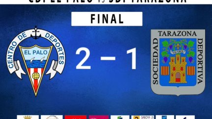 Tarazona ha caído 2-1 contra El Palo.