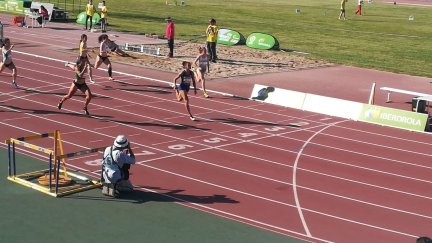 Una imagen de las finales femeninas que se han disputado en Zaragoza.