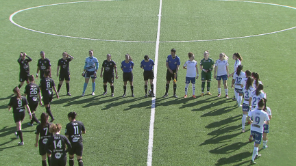 Imagen de un encuentro del Zaragoza CFF de la pasada temporada.