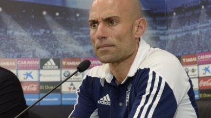 Láinez en su etapa al frente del Zaragoza.
