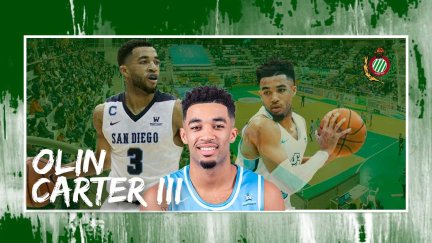 El norteamericano viene de jugar en la NCAA I.