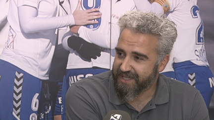 El presidente del Zaragoza CFF, Rubén Alcaine.