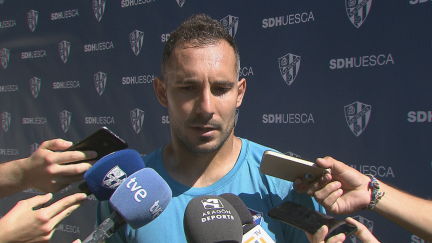 David Ferreiro durante la rueda de prensa.
