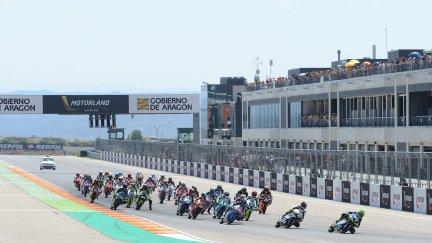 Una imagen de una de las pruebas disputadas hoy en MotorLand Aragón.