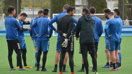 El CD Ebro ha diseñado una pretemporada muy exigente.