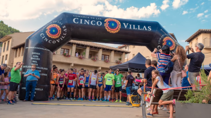 Imágenes del pasado año en la 10K Uncastillo.