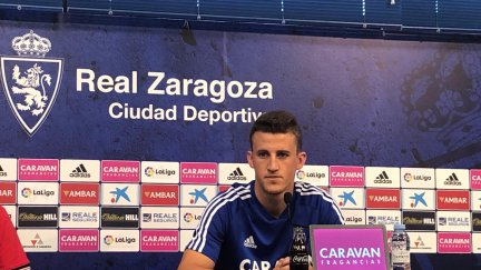 Carlos Nieto durante la rueda de prensa.