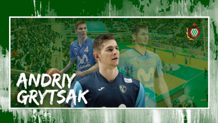 Andriy Grytsak debutó en la Liga Endesa la temporada pasada.