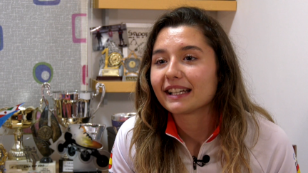 Nerea Langa, en una imagen de archivo.