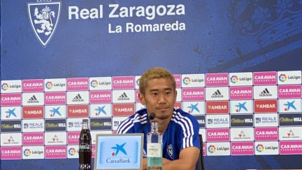 Primera rueda de prensa de Kagawa.