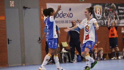 Imagen del partido ante Majadahonda.