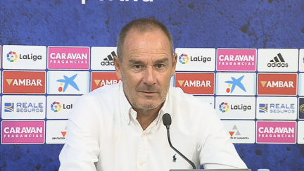 Rueda de prensa de Víctor Fernández.