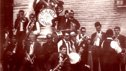 la banda del canal la noche en Zaragoza Fiestas del Pilar