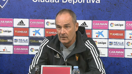 Rueda de prensa de Víctor Fernández.