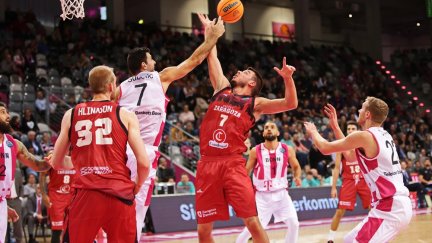 Imagen del primer partido.