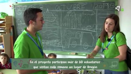 Caravana del Medioambiente en Binaced