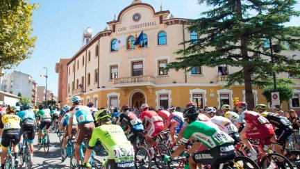 La Vuelta ya visitó Ejea de los Caballeros en su edición de 2018.