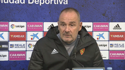 Rueda de prensa de Víctor Fernández.