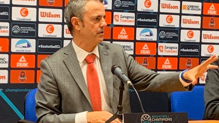 Porfirio Fisac durante la rueda de prensa.