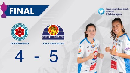 Sala Zaragoza avanza a la segunda ronda de la Copa de la Reina con esta victoria.