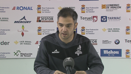 Miguel Rivera durante una rueda de prensa.