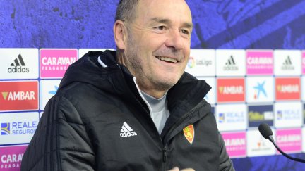 Rueda de prensa del entrenador antes del partido de Copa.