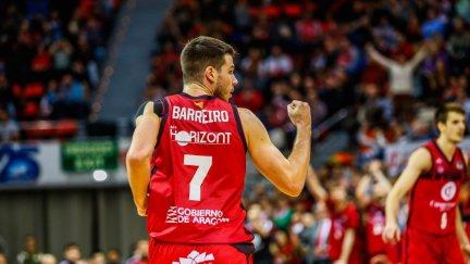 El Casademont Zaragoza durante un partido. Foto: ACB.