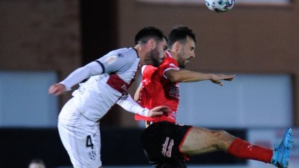 Insua jugó el primer partido oficial el pasado jueves.