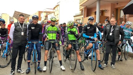 Los cuatro aragoneses en una foto de 2019.