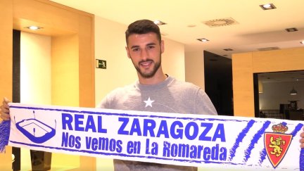André Pereira llega a reforzar la delantera del Real Zaragoza.